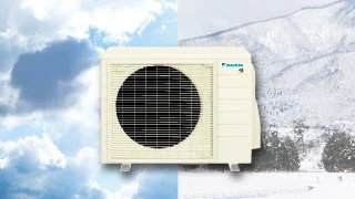 Eシリーズの高外気タフネス冷房/低外気タフネス暖房
