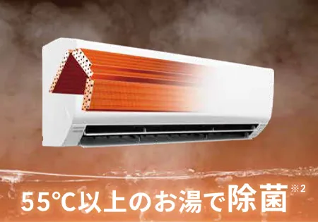 VHシリーズの業界初!熱交換器加熱除菌