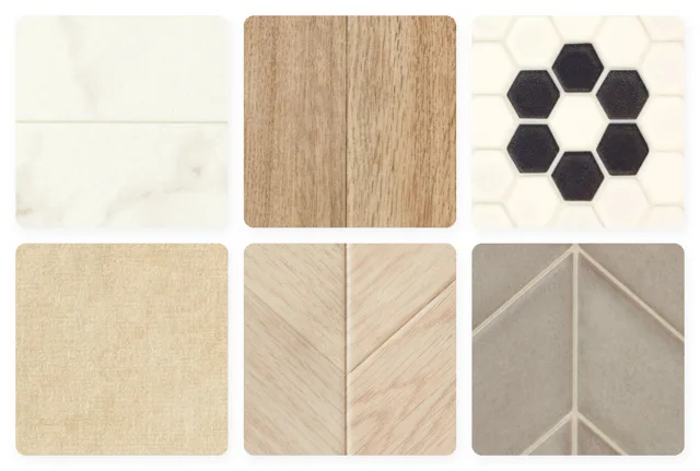 サンゲツ HOME FLOOR のクッションフロアの柄