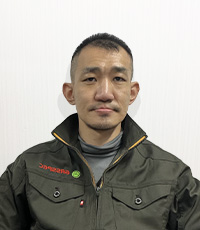 施工スタッフ 江崎