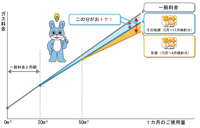 この分がオトク