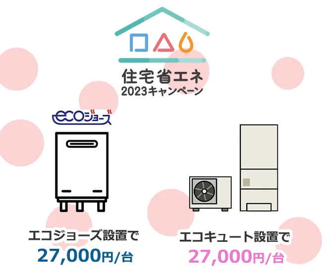 住宅省エネ2023キャンペーン、こどもエコすまい支援事業について