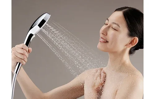 TOTO浴室水栓のクリックで手元止水
