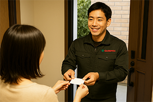ステップ４：工事にお伺い