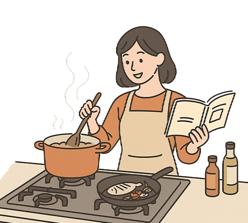 料理の幅を広げたい方におすすめ