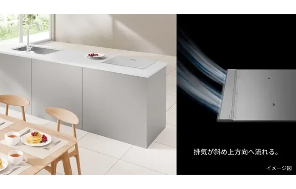 日立 MUTRAL の排気の流れ