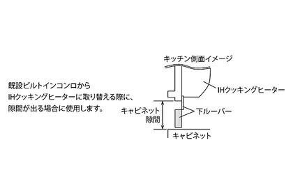 専用隙間かくし（Mシリーズ用）