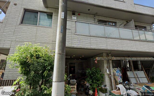 ガーデンハイツの外観（Googleストリートビュー）