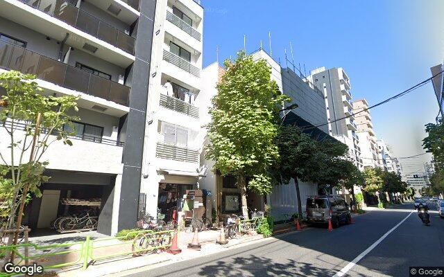 ドルチェ銀座東壱番館の外観（Googleストリートビュー）
