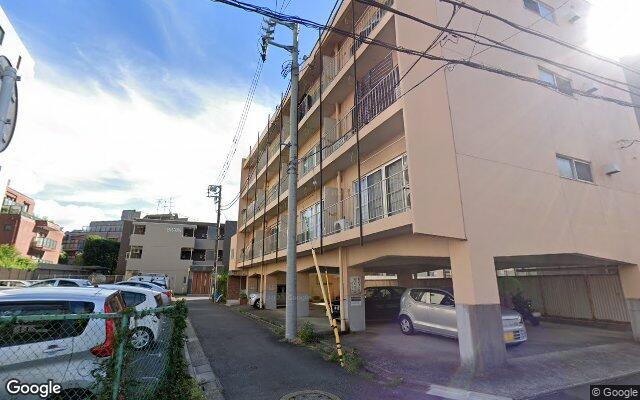 丸元マンションの外観（Googleストリートビュー）