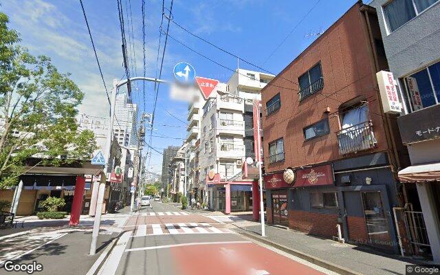 月島ホームズの外観（Googleストリートビュー）