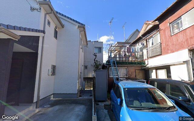 南台コーポの外観（Googleストリートビュー）