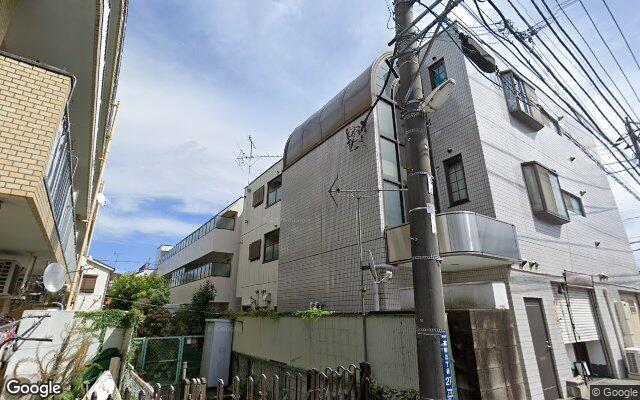 サンハイムナカノの外観（Googleストリートビュー）