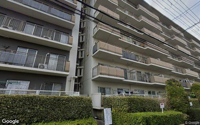 マイシティ高槻の外観（Googleストリートビュー）