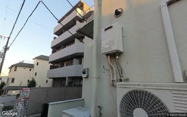 ベルクレア中根の外観（Googleストリートビュー）