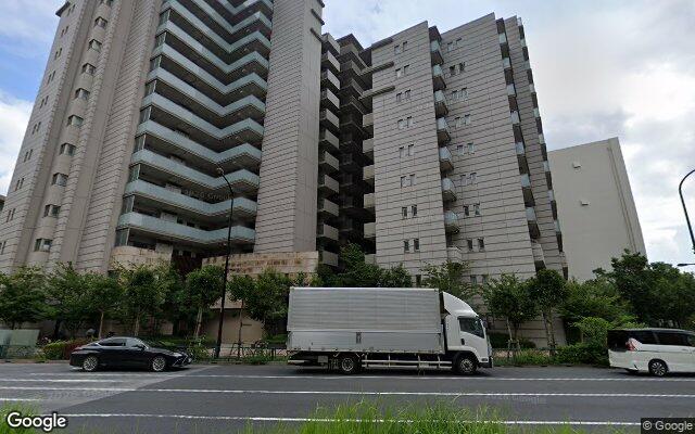 クレストシティ木場の外観（Googleストリートビュー）