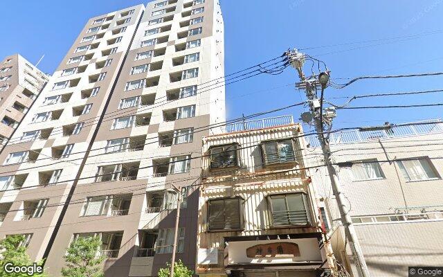 ベルジェンド文京千駄木ノーブルの外観（Googleストリートビュー）