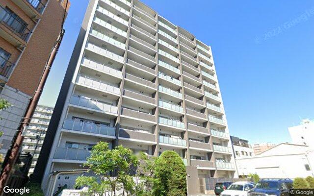 プレシス豊洲の外観（Googleストリートビュー）