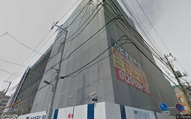 リビオ北千住の外観（Googleストリートビュー）