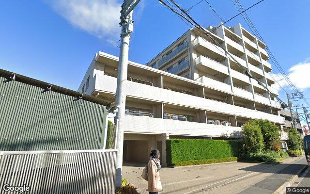 パークホームズ三鷹上連雀の外観（Googleストリートビュー）