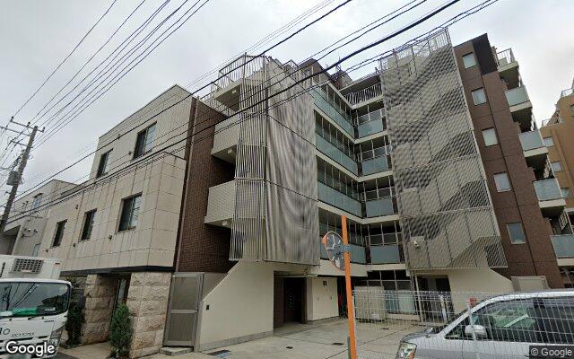 ミオカステーロ東府中2の外観（Googleストリートビュー）