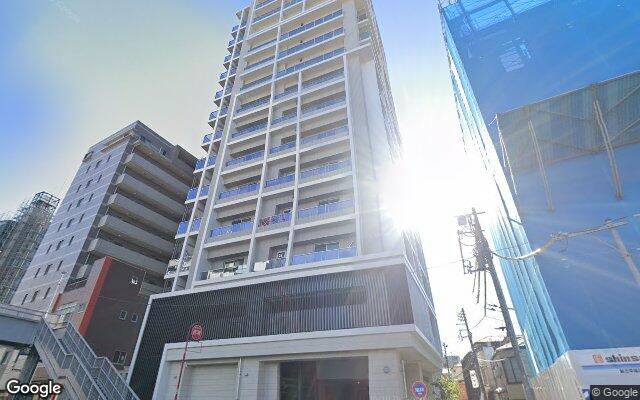 ライオンズ西日暮里マークスフォートの外観（Googleストリートビュー）