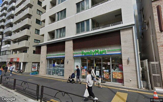 クレヴィア中目黒の外観（Googleストリートビュー）