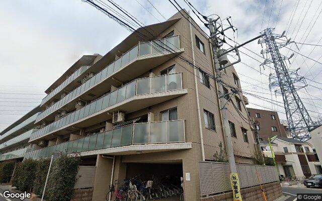 ベルジュール千歳烏山の外観（Googleストリートビュー）