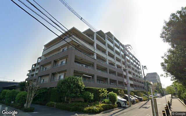 クレストグランディオ武蔵野の外観（Googleストリートビュー）