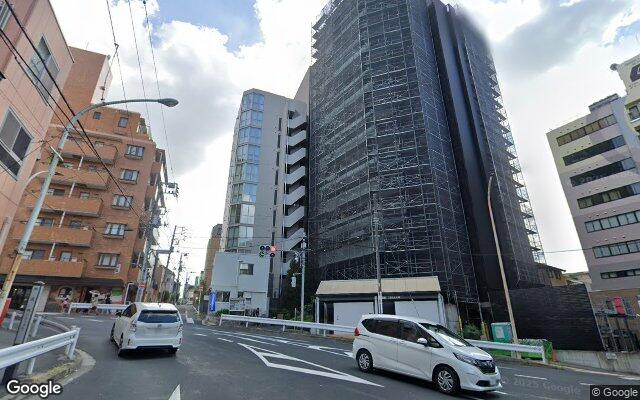 ベリスタ神楽坂の外観（Googleストリートビュー）