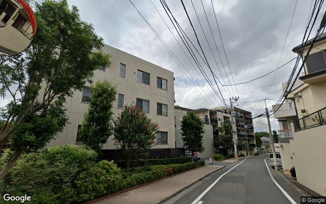 ザライオンズ杉並善福寺川緑地の外観（Googleストリートビュー）
