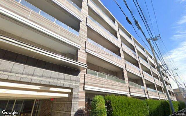 ライオンズときわ台レジデンスの外観（Googleストリートビュー）