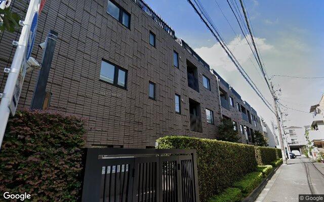 グリーンパーク駒込染井坂の外観（Googleストリートビュー）