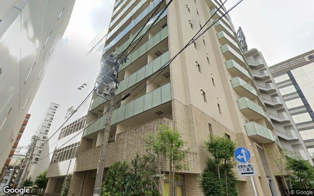 パークリュクス日本橋小網町monoの外観（Googleストリートビュー）