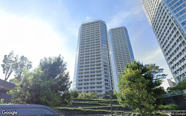二子玉川ライズタワー＆レジデンスタワーセントラルの外観（Googleストリートビュー）