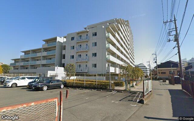 アクシア八王子ピュアマークスの外観（Googleストリートビュー）