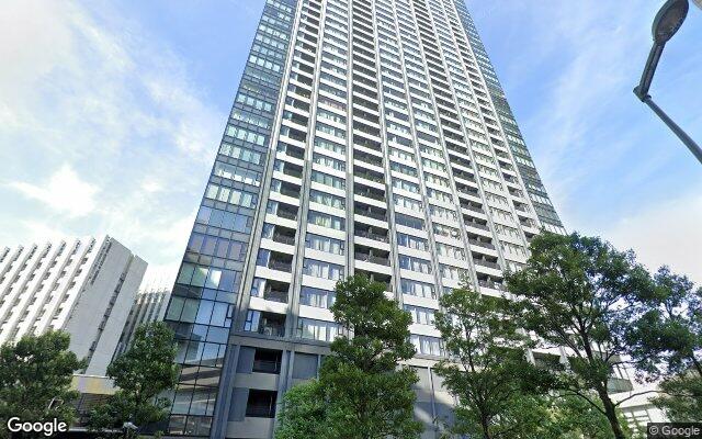 シティタワーズ豊洲ザシンボルの外観（Googleストリートビュー）