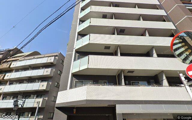 パークハウス市谷柳町の外観（Googleストリートビュー）