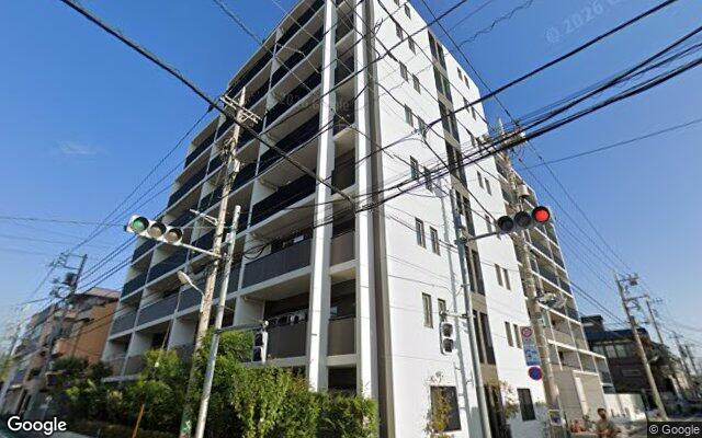 ローレルコートエスタ新小岩の外観（Googleストリートビュー）