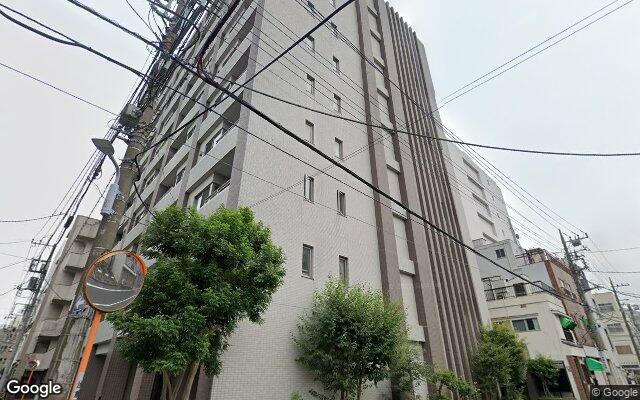 クリオ三ノ輪ラモードの外観（Googleストリートビュー）