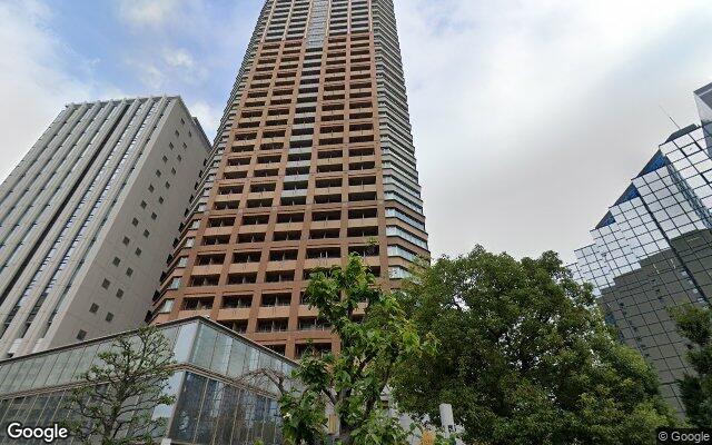 プラウドタワー千代田富士見の外観（Googleストリートビュー）