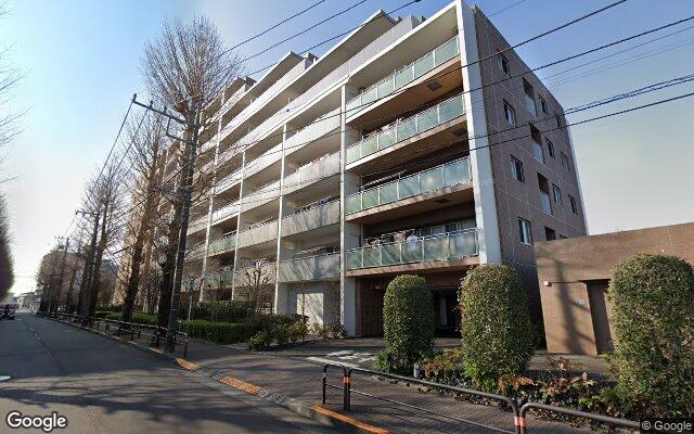 ココロコス東京久米川サクラ街区の外観（Googleストリートビュー）