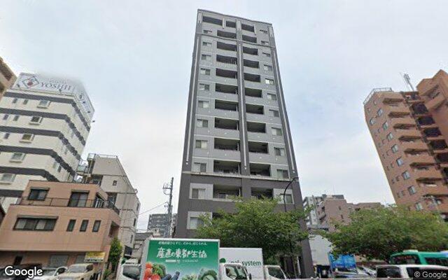 ハイネスクラウズ浅草の外観（Googleストリートビュー）