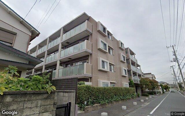 グローベルザプレイス舎人親水公園の外観（Googleストリートビュー）