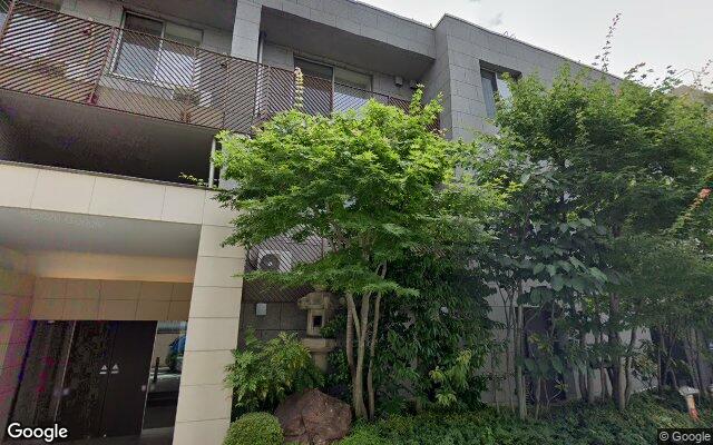 パークコート市ヶ谷ノーブルヒルズの外観（Googleストリートビュー）