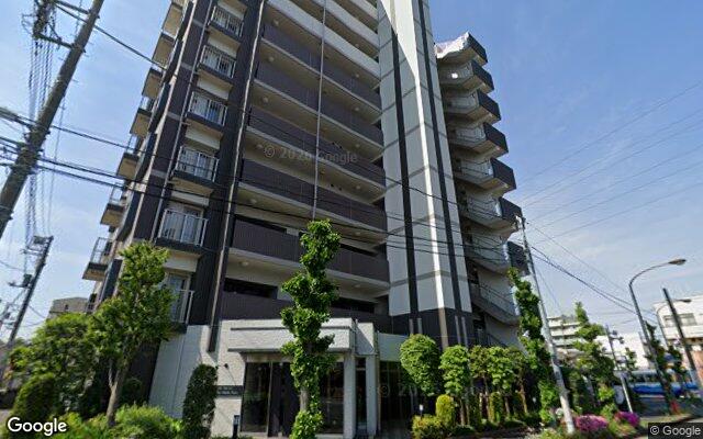 グローベルザシティ六町マークフェイスの外観（Googleストリートビュー）