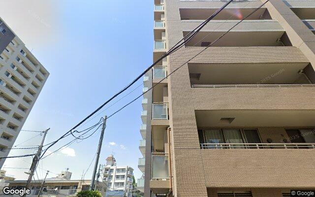 クレアシティ武蔵関の外観（Googleストリートビュー）