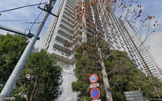 エアライズタワーの外観（Googleストリートビュー）