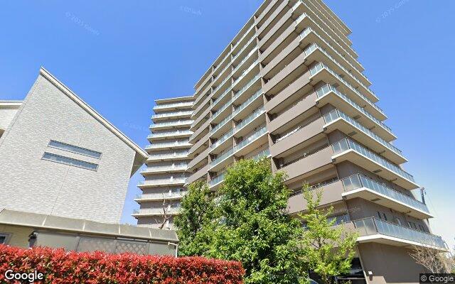 グランドメゾン玉川上水ノーススクエアの外観（Googleストリートビュー）