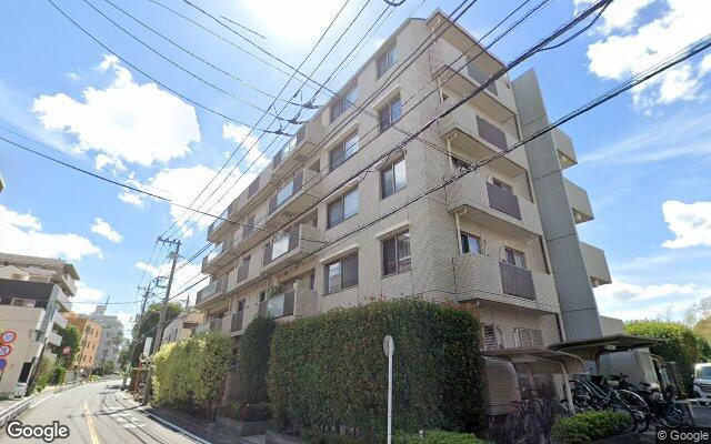 ラコント成城富士見橋通りの外観（Googleストリートビュー）